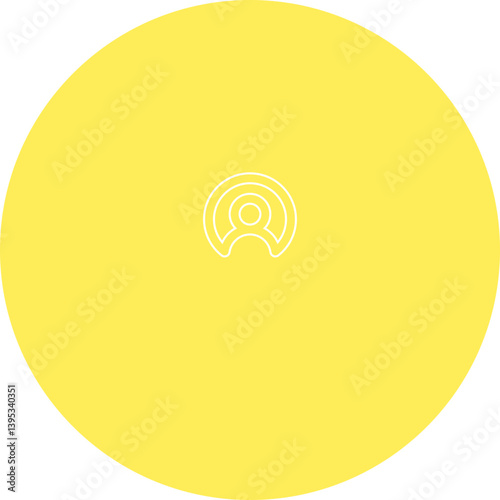 Candidate single vector illustration icon