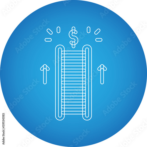 Motivation & Incentives single vector illustration icon