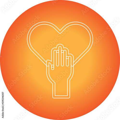 Honesty single vector illustration icon