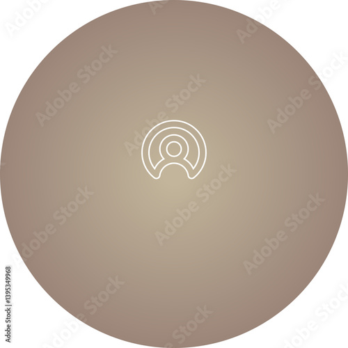 Candidate single vector illustration icon