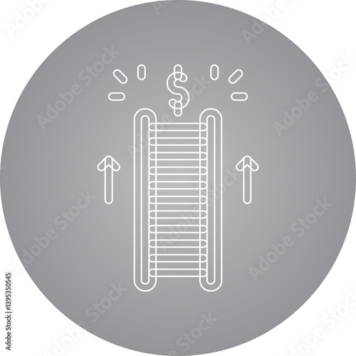 Motivation & Incentives single vector illustration icon
