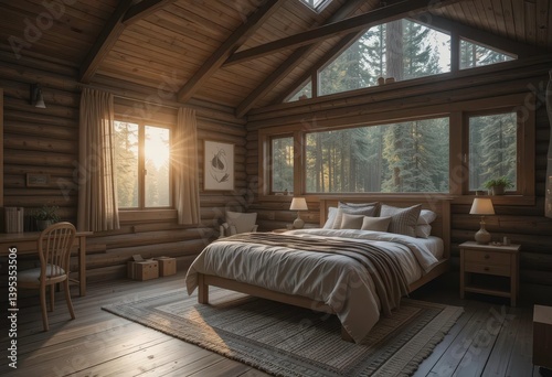  Scandinavian Simplicity Meets Rustic Warmth in a Forest Hideaway