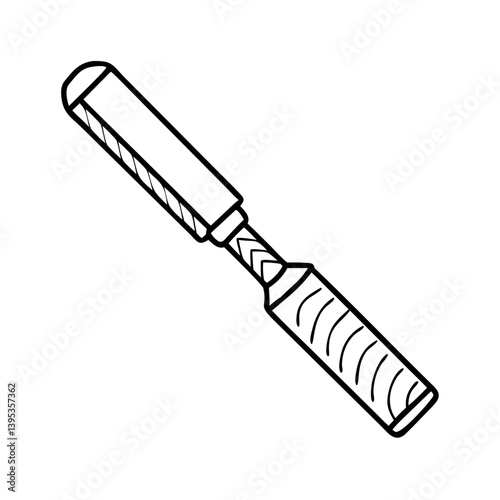 chisel icon, chisel vector illustration-simple illustration of chisel, perfect for chisel logos and icons
