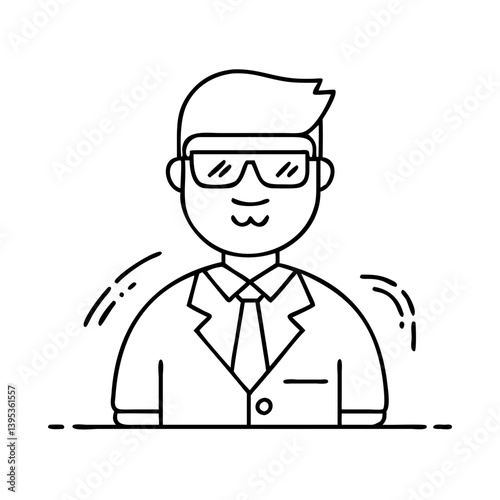 club bouncer icon, club bouncer vector illustration-simple illustration of club bouncer, perfect for club bouncer logos and icons