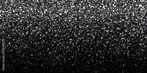 Wallpaper Mural Abstract Sparkling Glitter Background Black and White Glowing Particles Torontodigital.ca