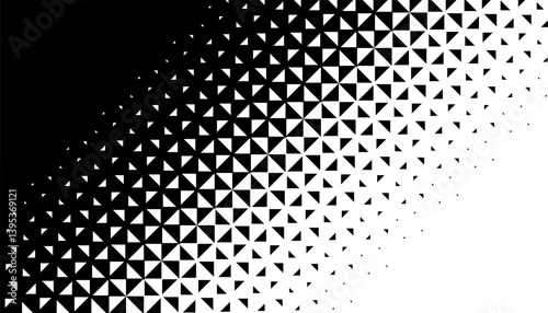 Black and white smooth transition pattern of geometric shape in diagonal ways. For sporty background and jersey design.. Vector Format Illustration 