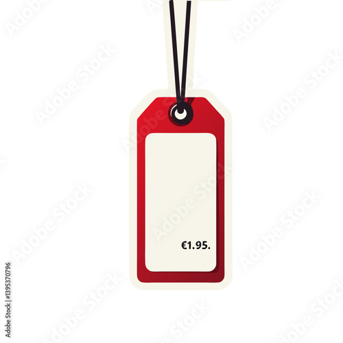 blank price tag