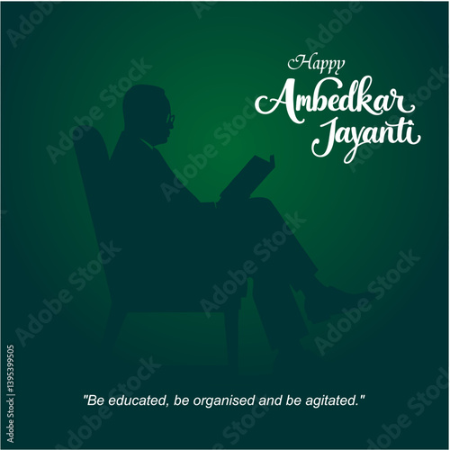 Baba Saheb Dr. Bhimrao Ambedkar Jayanti Social Media Post Creative Design