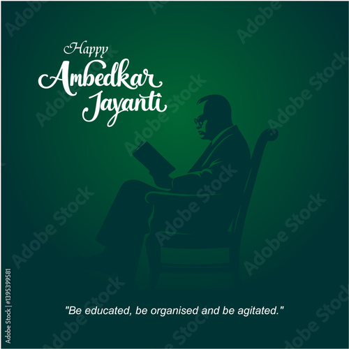 Baba Saheb Dr. Bhimrao Ambedkar Jayanti Social Media Post Creative Design