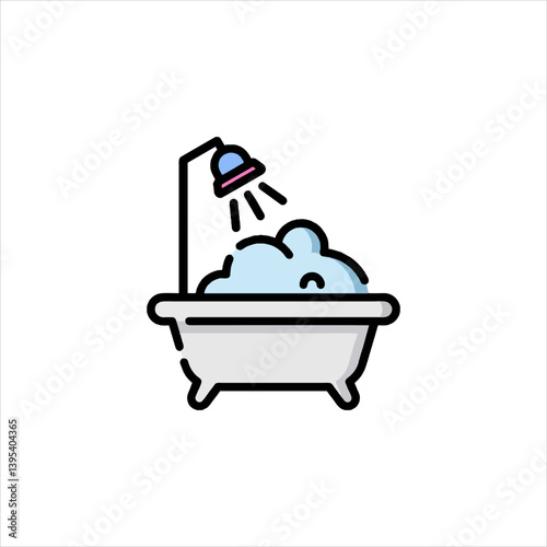 illustration of a bathroom