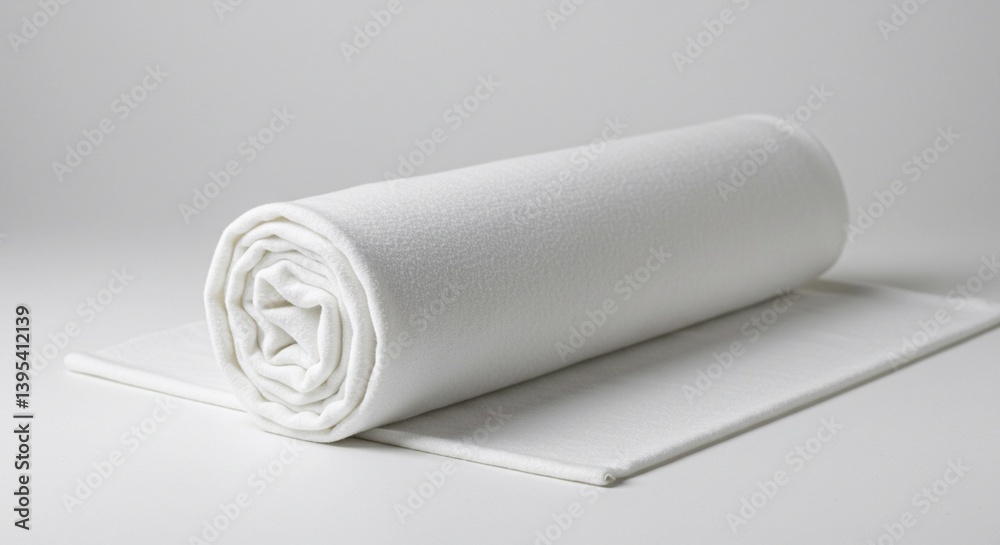 Premium White Fabric Roll: Soft, Luxurious Textile Premium White Fabric Roll: Soft, Luxurious Textile