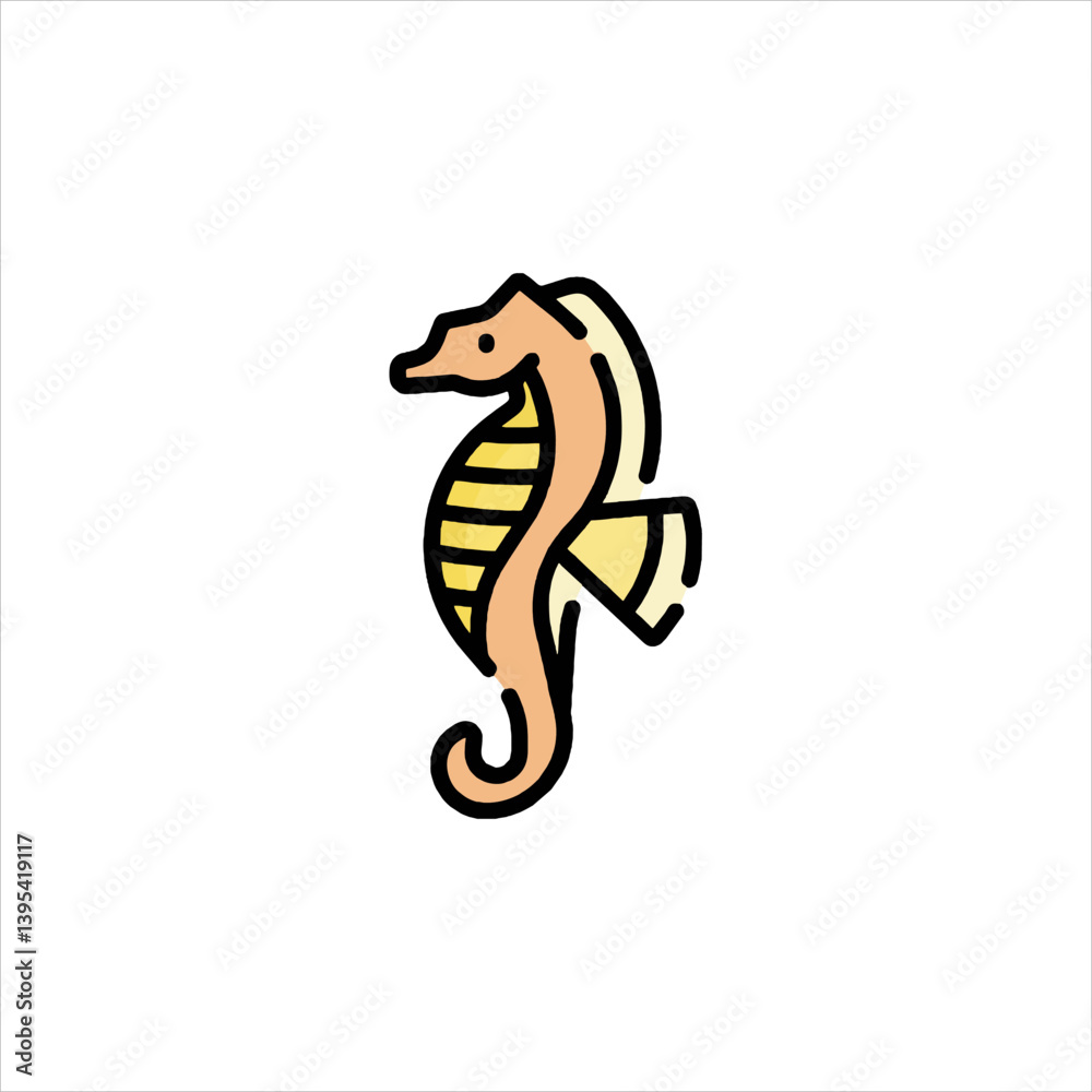 Naklejka premium vector illustration of a snake