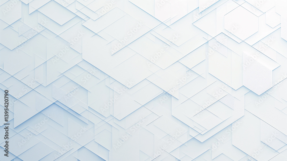 Geometric White and light blue image with space for copying text. Geometric White and light blue image with space for copying text.