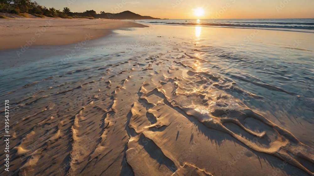 Sunset Beach Texture.