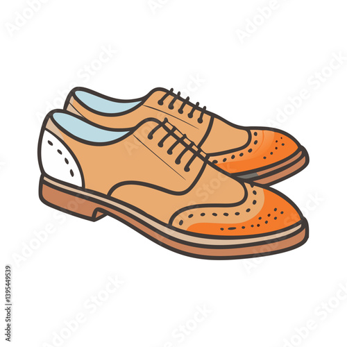 brogues icon, brogues vector illustration-simple illustration of brogues, perfect for brogues logos and icons