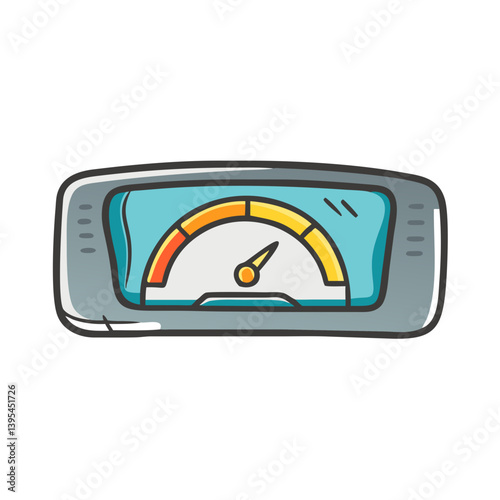 car dashboard screen icon, car dashboard screen vector illustration-simple illustration of car dashboard screen, perfect for car dashboard screen logos and icons