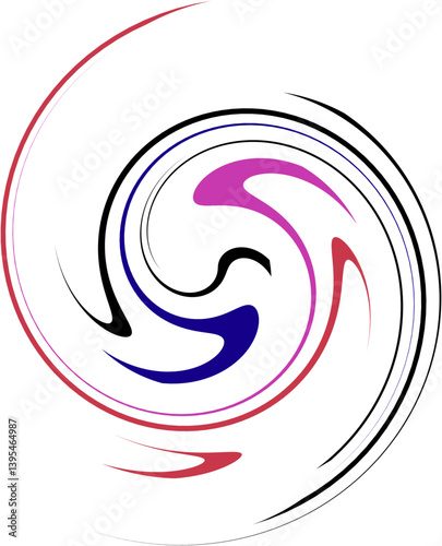 abstract swirl background