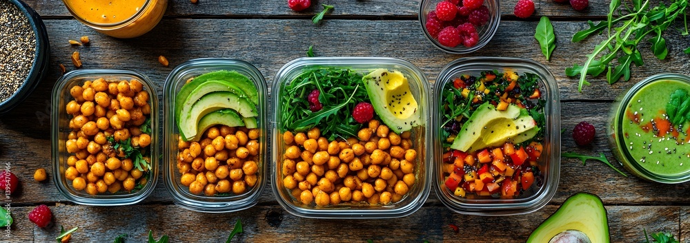Healthy Vegan Meal Prep: Balanced Nutrition for a Fit Lifestyle