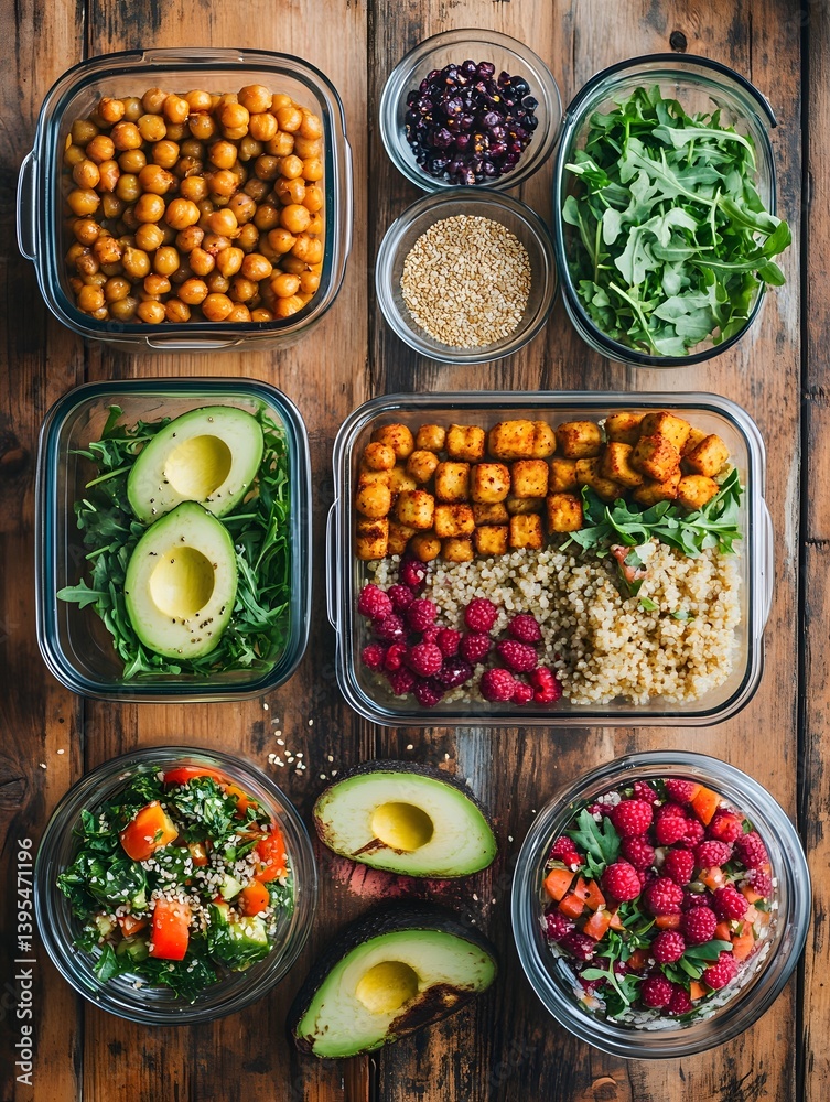 Healthy Vegan Meal Prep: Balanced Nutrition for a Fit Lifestyle