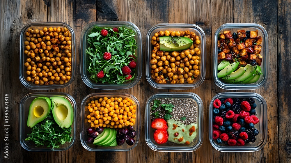 Healthy Vegan Meal Prep: Balanced Nutrition for a Fit Lifestyle