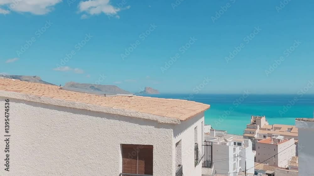 Charming Old Spanish Streets with Sea View and Mediterranean Atmosphere Charming Old Spanish Streets with Sea View and Mediterranean Atmosphere
