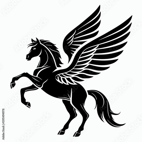 Pegasus silhouette