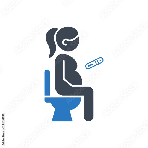 Pregnancy Test Moment Icon