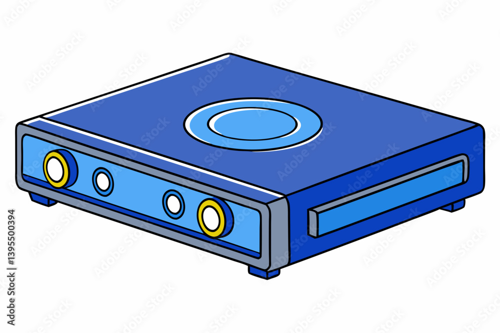 Fototapeta premium audio cassette isolated on white background