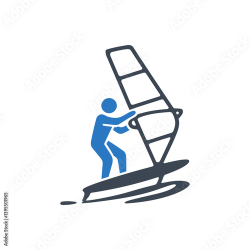 Windsurfing Maneuver Icon