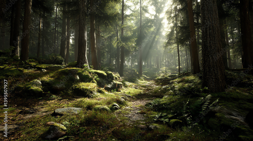 Fototapeta premium AI generated image