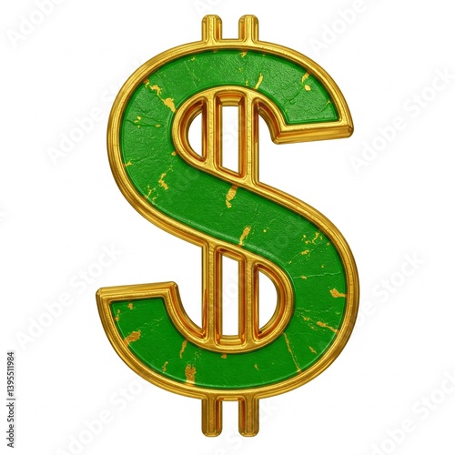golden dollar sign