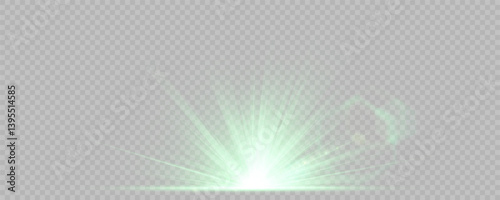 Radiant light burst forms celestial flash of brilliance. White flare glows with shimmering halo on glassy space. Star spark explodes softly in high-impact shine effect. Magic dust twinkles