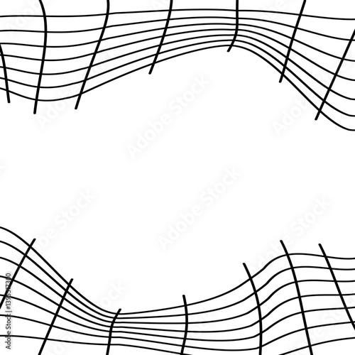 Black and White Abstract Grid Background