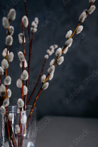 Tableau sur toile Happy easter concept in interior
