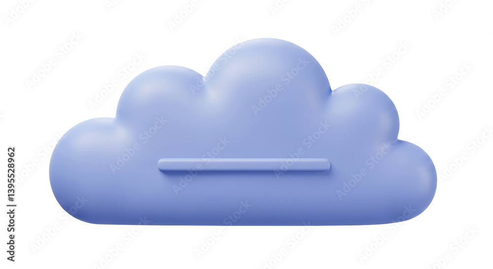 Isolated cloud icon Isolated cloud icon