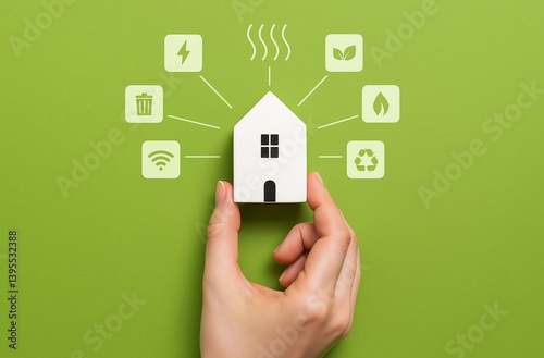 Housing Utilities and Smart Home Service Concept