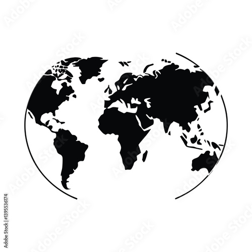 world map vector illustration