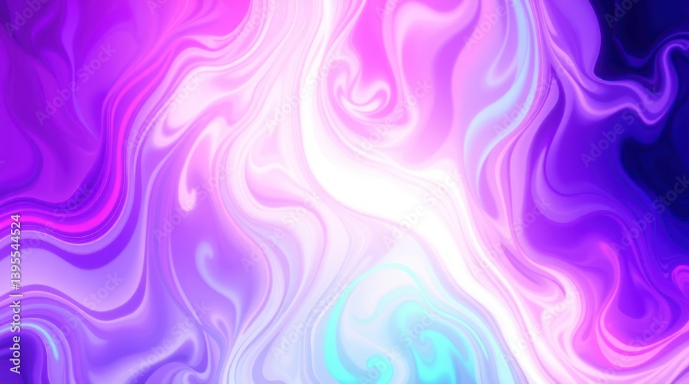 Vibrant, swirling abstract design in shades of purple, pink, and teal. Dynamic, fluid patterns create a mesmerizing effect Vibrant, swirling abstract design in shades of purple, pink, and teal. Dynamic, fluid patterns create a mesmerizing effect