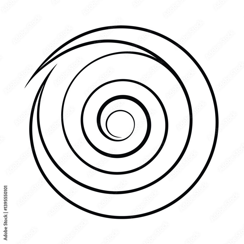 Abstract Spiral Design Circular, Swirling, Black, White, Vortex, Hypnotic, Pattern, Graphic, Illustr Abstract Spiral Design Circular, Swirling, Black, White, Vortex, Hypnotic, Pattern, Graphic, Illustr
