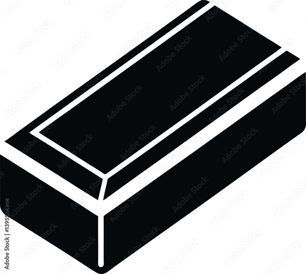 eraser black and white silhouette vector design eraser black and white silhouette vector design