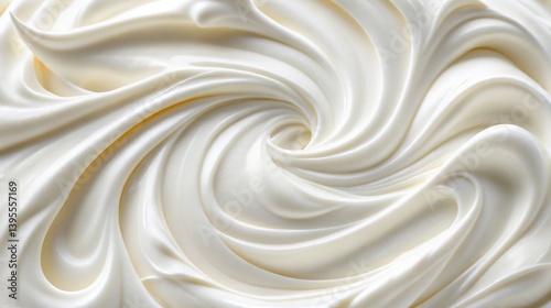 Swirled creamy texture background