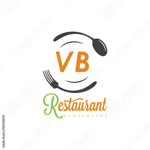 initial monogram logo With restaurant Culinary Circle shape Taste of Tradition logo design.
