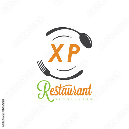 initial monogram logo With restaurant Culinary Circle shape Taste of Tradition logo design.
