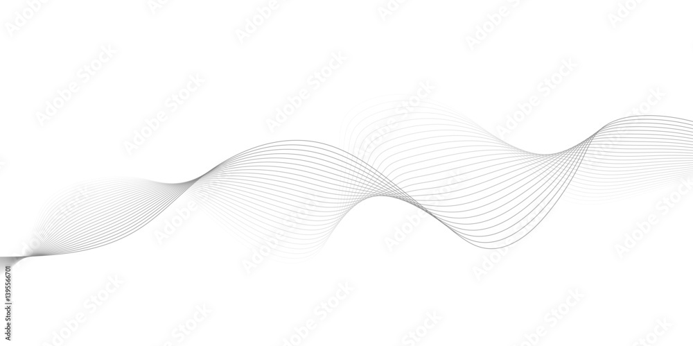 gray wave curve lines banner background design. Digital frequency track equalizer. Stylized line art background. modern soft luxury texture with smooth and clean vector subtle background illustration gray wave curve lines banner background design. Digital frequency track equalizer. Stylized line art background. modern soft luxury texture with smooth and clean vector subtle background illustration