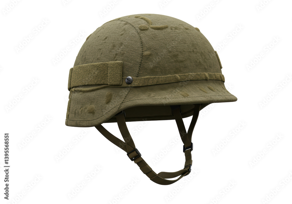 Fototapeta premium Isolated Military Helmet