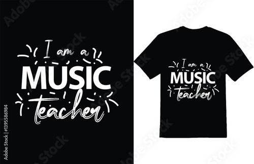 music t-shirt design vector