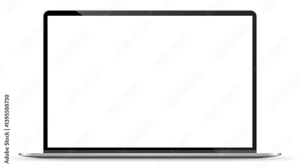 Isolated laptop mockup without background with blank screen. Stock royalty free . Overlay png
Isolated laptop mockup without background with blank screen. Stock royalty free . Overlay png