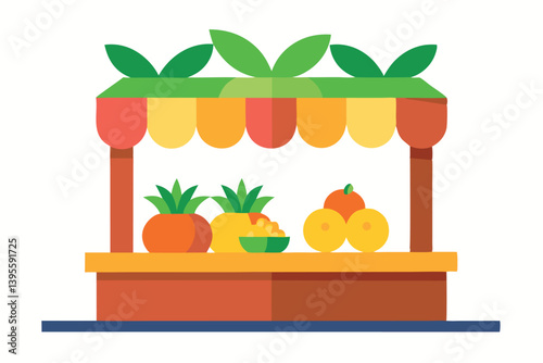 fruit-stand-with-colorful-tropical-fruits-like