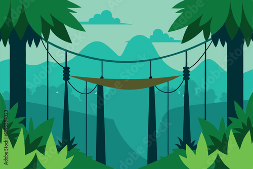 jungle-canopy-walk-high-above-the-forest-floor--.eps
