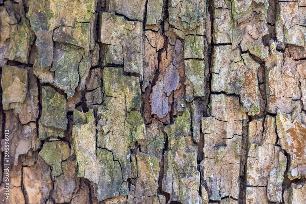 Field maple bark: detailed view of the bark structure. Field maple bark: detailed view of the bark structure.
